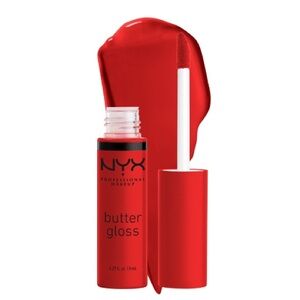 🆕NYX: Butter Gloss - Apple Crisp/Bold Red FULL SIZE